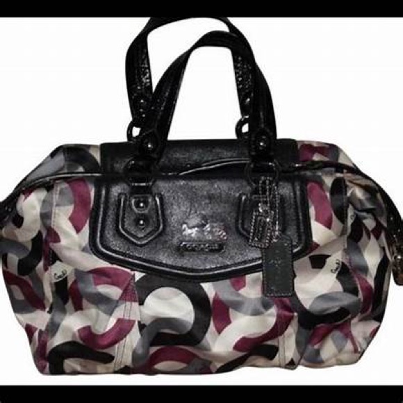 Nwt Coach Audry Multicolor Bag